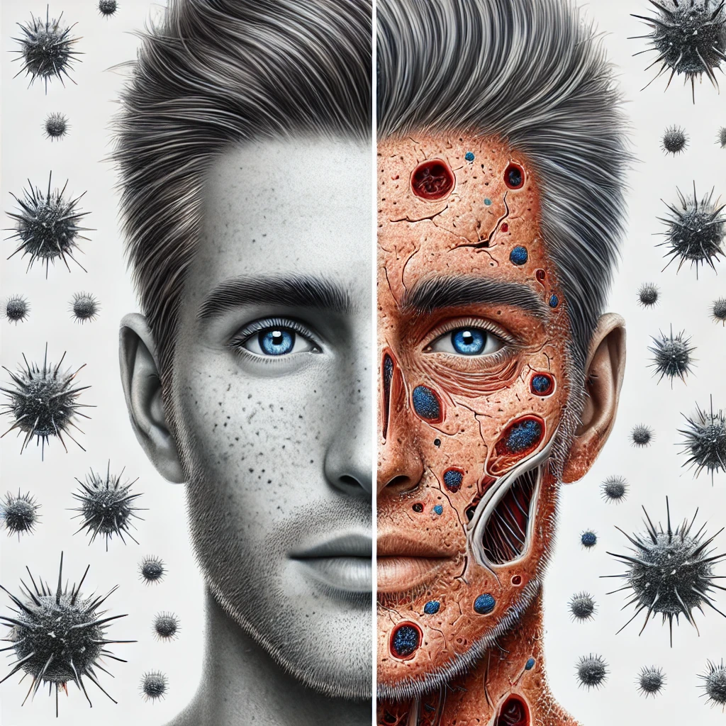free radicals impact on skin
