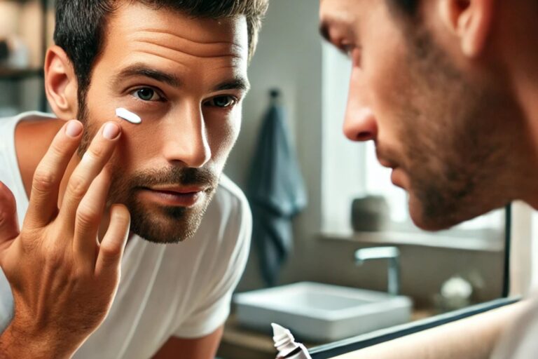 men anti-aging skincare featured image eye cremes